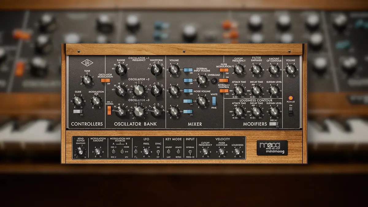 Universal Audio  Moog Minimoog 软件合成器特价 29 美元