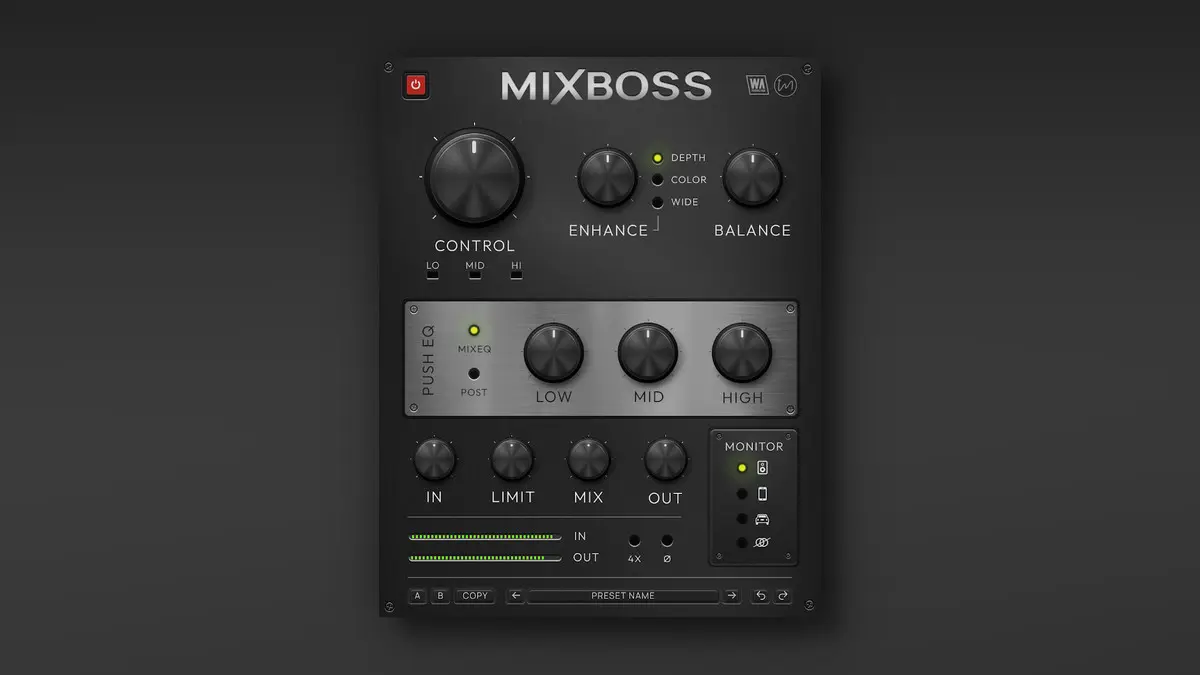 W.A. Production 推出的 MixBoss 混音插件促销活动