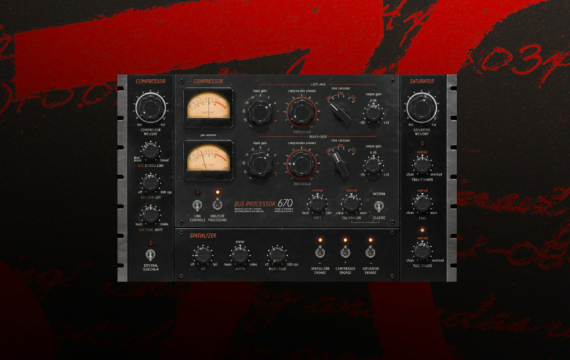 Softube 发布奇幻音色与音乐表现力插件 Bus Processor 670